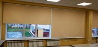 Рулонные шторы школа №4